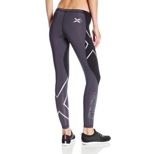 2XU Elite Compression Tights Black Gray